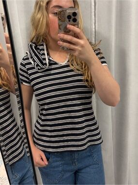 hooded tee